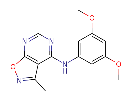 N-(3,5-dimethoxyphenyl)-3-methylisoxazolo[5,4-d]pyrimidin-4-amine