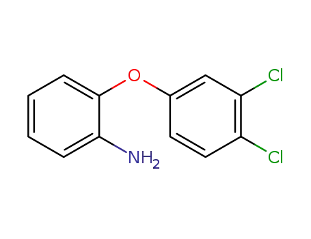 Molecular Structure of 76838-74-9 (2-(3,4-dichlorophenoxy)aniline)