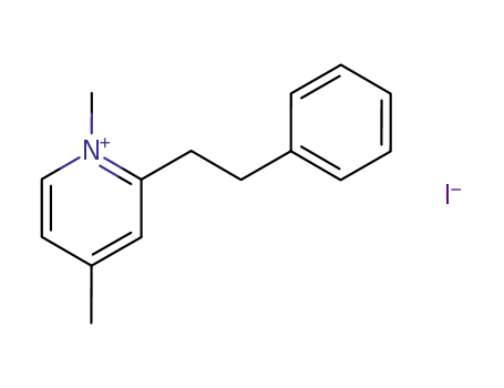 1,4-dimethyl-2-phenethyl-pyridinium iodide