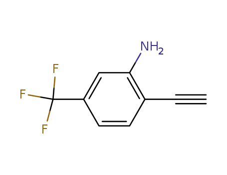 Benzenamine, 2-ethynyl-5-(trifluoromethyl)-