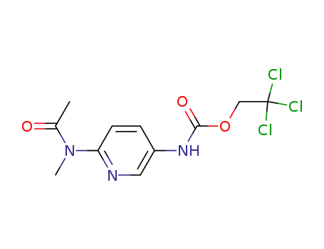 Carbamic acid, [6-(acetylmethylamino)-3-pyridinyl]-, 2,2,2-trichloroethyl
ester