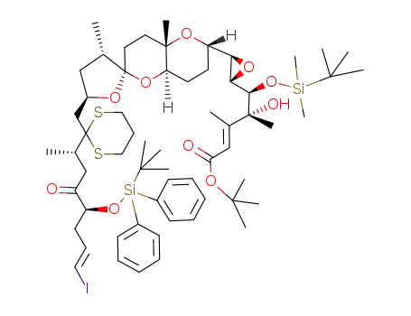 C<sub>61</sub>H<sub>93</sub>IO<sub>10</sub>S<sub>2</sub>Si<sub>2</sub>