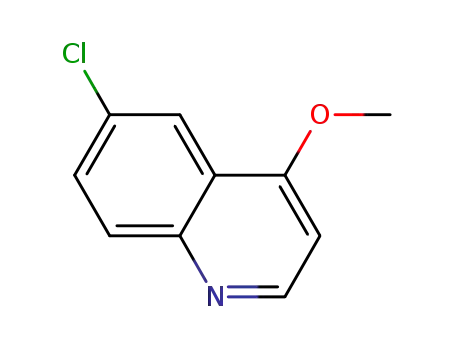 Molecular Structure of 676262-10-5 (4-Methoxy-6-chloroquinoline)