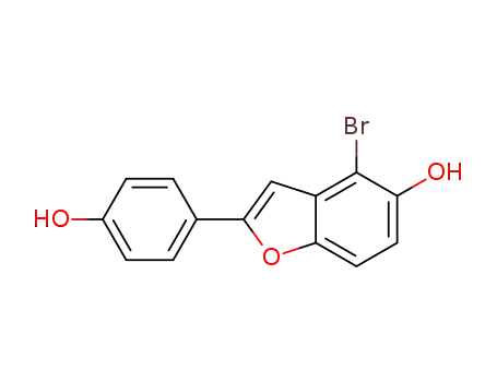 4-Bromo-2-(4-hydroxy-phenyl)-benzofuran-5-ol