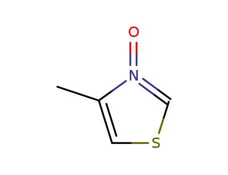 Molecular Structure of 89033-18-1 (Thiazole, 4-methyl-, 3-oxide)