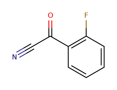 Molecular Structure of 80277-41-4 ((2-FLUORO-PHENYL)-OXO-ACETONITRILE)