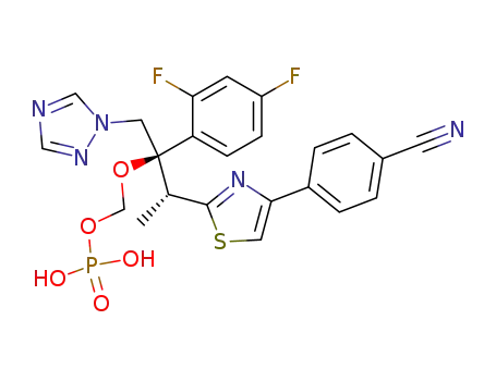 Molecular Structure of 351227-64-0 (Fosravuconazole)