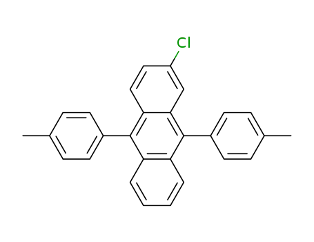 2-chloro-9,10-di-p-tolyl-9,10-dihydroanthracene-9,10-diol