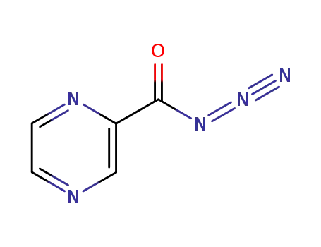 Pyrazinecarbonyl azide