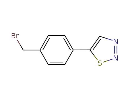1,2,3-Thiadiazole, 5-[4-(bromomethyl)phenyl]-