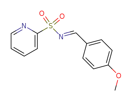 (E)-N-(4-methoxybenzylidene)pyridine-2-sulfonamide