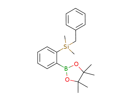 1-benzyldimethylsilyl-2-(4,4,5,5-tetramethyl-1,3,2-dioxaborolan-2-yl)benzene