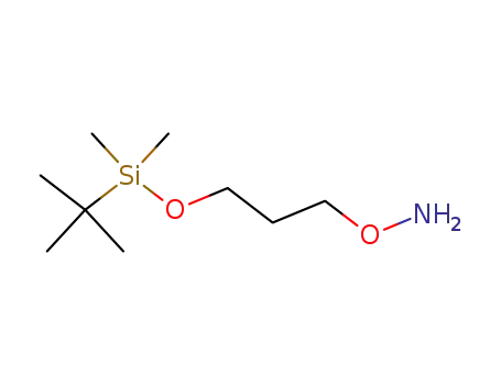Molecular Structure of 114778-46-0 (3-AMINOOXY-N-PROPYL (DIMETHYL-T-BUTYLSILYL) ETHER)