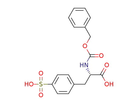 N-Benzyloxycarbonyl-L-4'-sulfophenylalanine