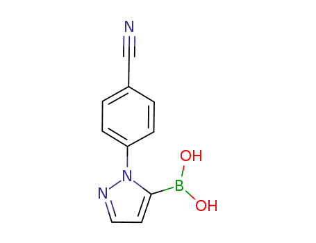 [1-(4-cyanophenyl)-1H-pyrazol-5-yl]boronic acid