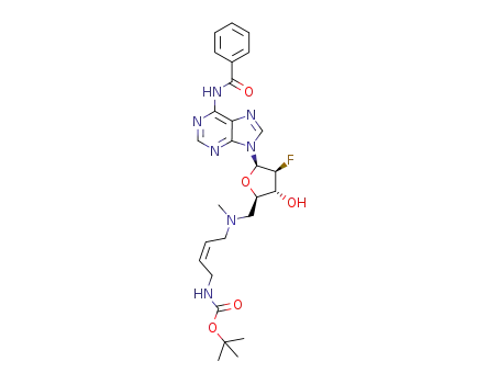 C<sub>27</sub>H<sub>34</sub>FN<sub>7</sub>O<sub>5</sub>