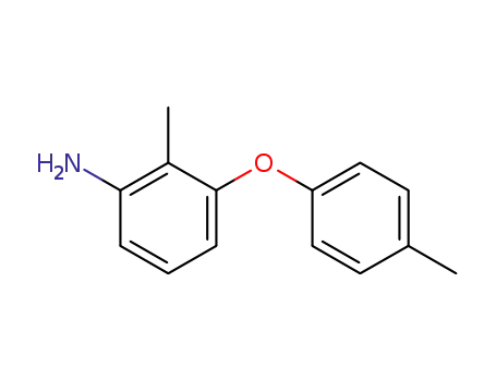 Molecular Structure of 1198117-49-5 (3-(4-methylphenoxy)-2-methylphenylamine)