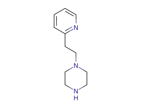 Molecular Structure of 53345-15-6 (1-(2-PYRIDIN-2-YL-ETHYL)-PIPERAZINE)