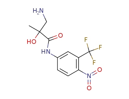 Propanamide, 3-amino-2-hydroxy-2-methyl-N-[4-nitro-3-(trifluoromethyl)phenyl]-