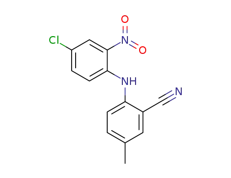 Benzonitrile, 2-[(4-chloro-2-nitrophenyl)amino]-5-methyl-