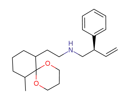 (2R)-N-(2-(11-methyl-1,5-dioxaspiro[5.5]undecan-7-yl)ethyl)-2-phenylbut-3-en-1-amine