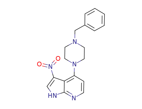 4-(4-benzylpiperazin-1-yl)-3-nitro-1H-pyrrolo[2,3-b]pyridine