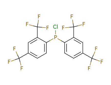 chloro-bis-(2,4-bis-(trifluoromethyl)-phenyl)-phosphane