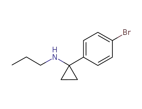 [1-(4-bromophenyl)-cyclopropyl]-propylamine