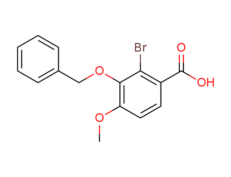 2-Bromo-3-benzyloxy-4-methoxybenzoic Acid