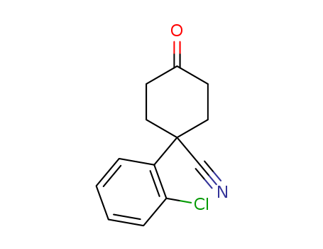 1-(2-chlorophenyl)-4-oxocyclohexanecarbonitrile manufacture(65618-88-4)