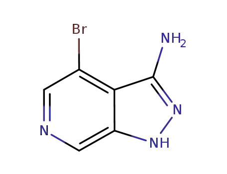 1H-피라졸로[3,4-c]피리딘-3-아민, 4-broMo-