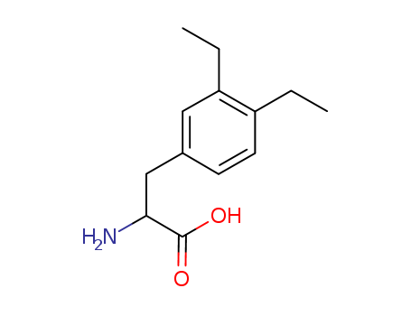 Phenylalanine, 3,4-diethyl- (9CI)