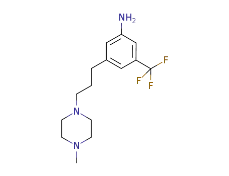 3-(3-(4-methylpiperazin-1-yl)propyl)-5-(trifluoromethyl)benzenamine