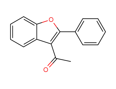 3-acetyl-2-phenylbenzo<b>furan