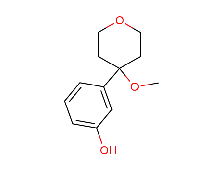Phenol, 3-(tetrahydro-4-methoxy-2H-pyran-4-yl)-