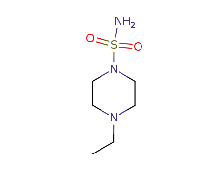 Molecular Structure of 4114-84-5 (1-Piperazinesulfonamide,4-ethyl-(7CI,8CI,9CI))