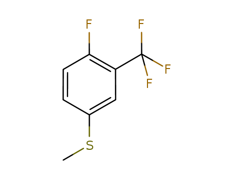 Benzene, 1-fluoro-4-(methylthio)-2-(trifluoromethyl)-