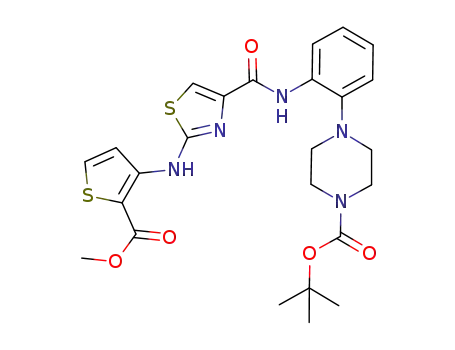 C<sub>25</sub>H<sub>29</sub>N<sub>5</sub>O<sub>5</sub>S<sub>2</sub>