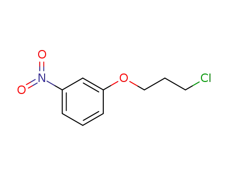 Molecular Structure of 132636-13-6 (1-(3-Chloropropoxy)-3-nitrobenzene)