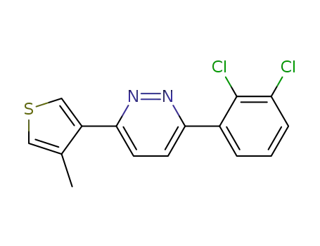 3-(2,3-Dichlorophenyl)-6-(4-methylthiophen-3-yl)pyridazine