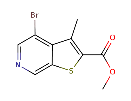메틸 4-브로모-3-메틸티에노-[2,3-c]피리딘-2-카르복실레이트