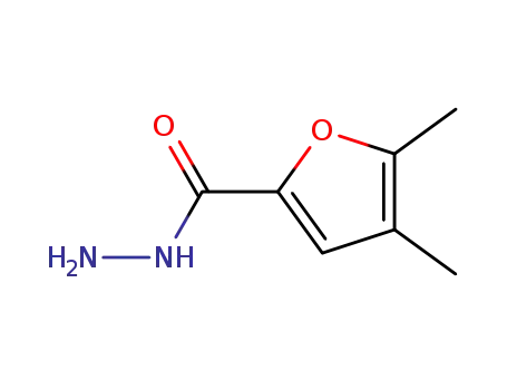 2-Furancarboxylic  acid,  4,5-dimethyl-,  hydrazide
