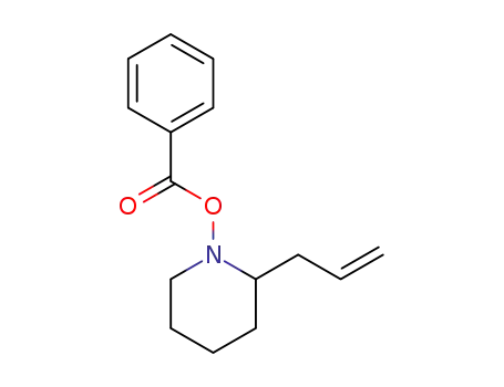 Molecular Structure of 955404-30-5 (O-benzoyl-2-allylpiperidin-1-ol)