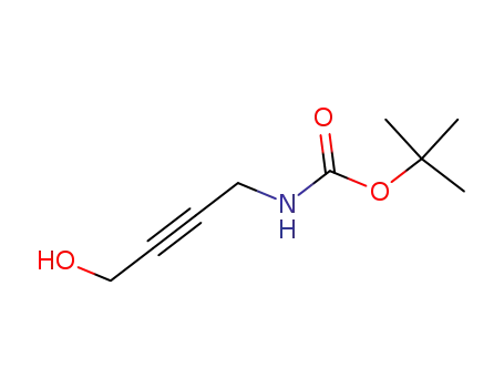 Carbamic acid, (4-hydroxy-2-butynyl)-, 1,1-dimethylethyl ester (9CI)