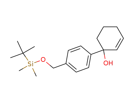 2-Cyclohexen-1-ol,
1-[4-[[[(1,1-dimethylethyl)dimethylsilyl]oxy]methyl]phenyl]-
