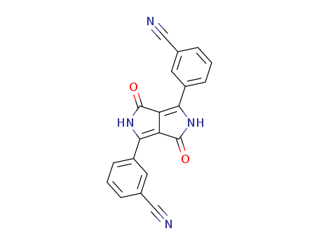 Benzonitrile, 3,3-(2,3,5,6-tetrahydro-3,6-dioxopyrrolo3,4-cpyrrole-1,4-diyl)bis-