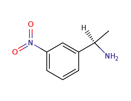 Molecular Structure of 90271-37-7 (1-(3-NITRO-PHENYL)-ETHYLAMINE)