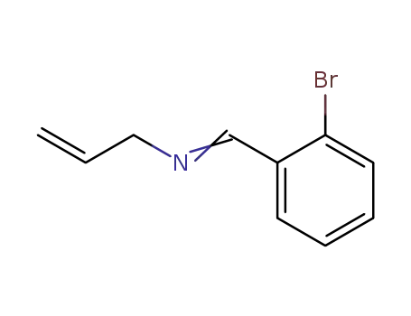 Molecular Structure of 206271-34-3 (2-Propen-1-amine, N-[(2-bromophenyl)methylene]-)