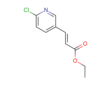 2-Propenoic acid,3-(6-chloro-3-pyridinyl)-, ethyl ester, (2E)-