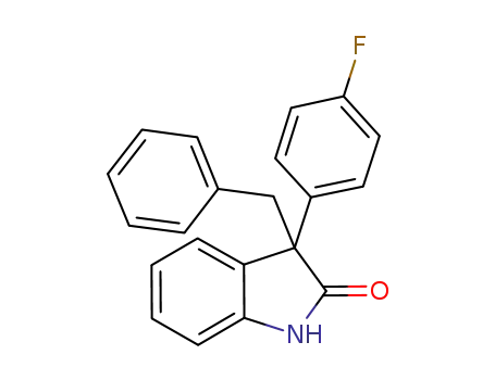 3-(4-fluorophenyl)-3-benzylindolin-2-one